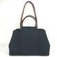 HERMES カバックエランPM カバックエラン PM ショルダーバッグ カバン 肩掛け トートバッグ レザー/キャンバス レディース ダークネイビー