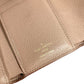 LOUIS VUITTON M63529 Monogram Empreinte Portefeuille Victorine Compact Wallet, Tri-fold Wallet, Monogram Empreinte Leather, Unisex, Vison Beige