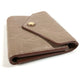 LOUIS VUITTON M63529 Monogram Empreinte Portefeuille Victorine Compact Wallet, Tri-fold Wallet, Monogram Empreinte Leather, Unisex, Vison Beige