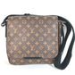 LOUIS VUITTON M40935 モノグラムマカサー ディストリクト PM ディストリクトPM カバン フラップ 斜め掛け メッセンジャーバッグ ショルダーバッグ モノグラムマカサーキャンバス ユニセックス ブラウン
