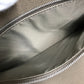 HERMES Cabag PM, a handbag/shoulder bag in brown leather/canvas.
