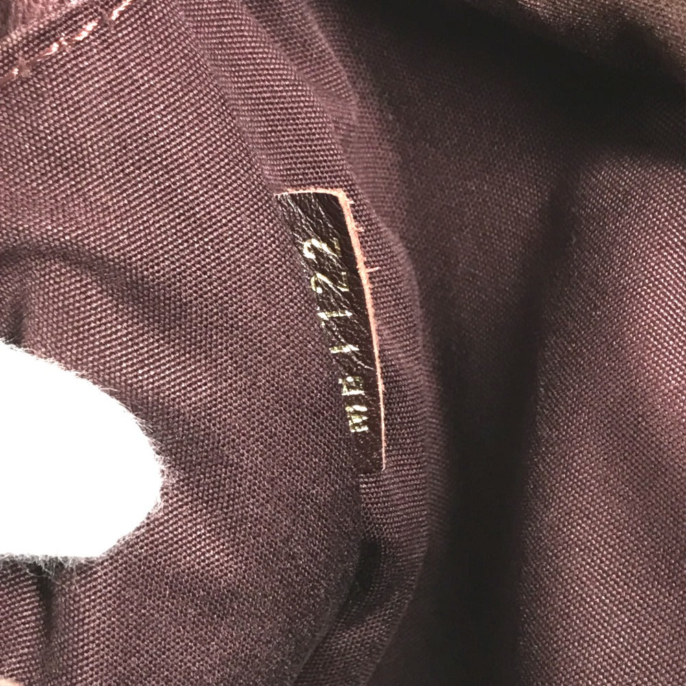 LOUIS VUITTON M40669 モノグラムイディール ソミュールPM ソミュ－ル PM フラップ カバン 斜め掛け ショルダーバッグ モノグラムイディール レディース セピア ワインレッド