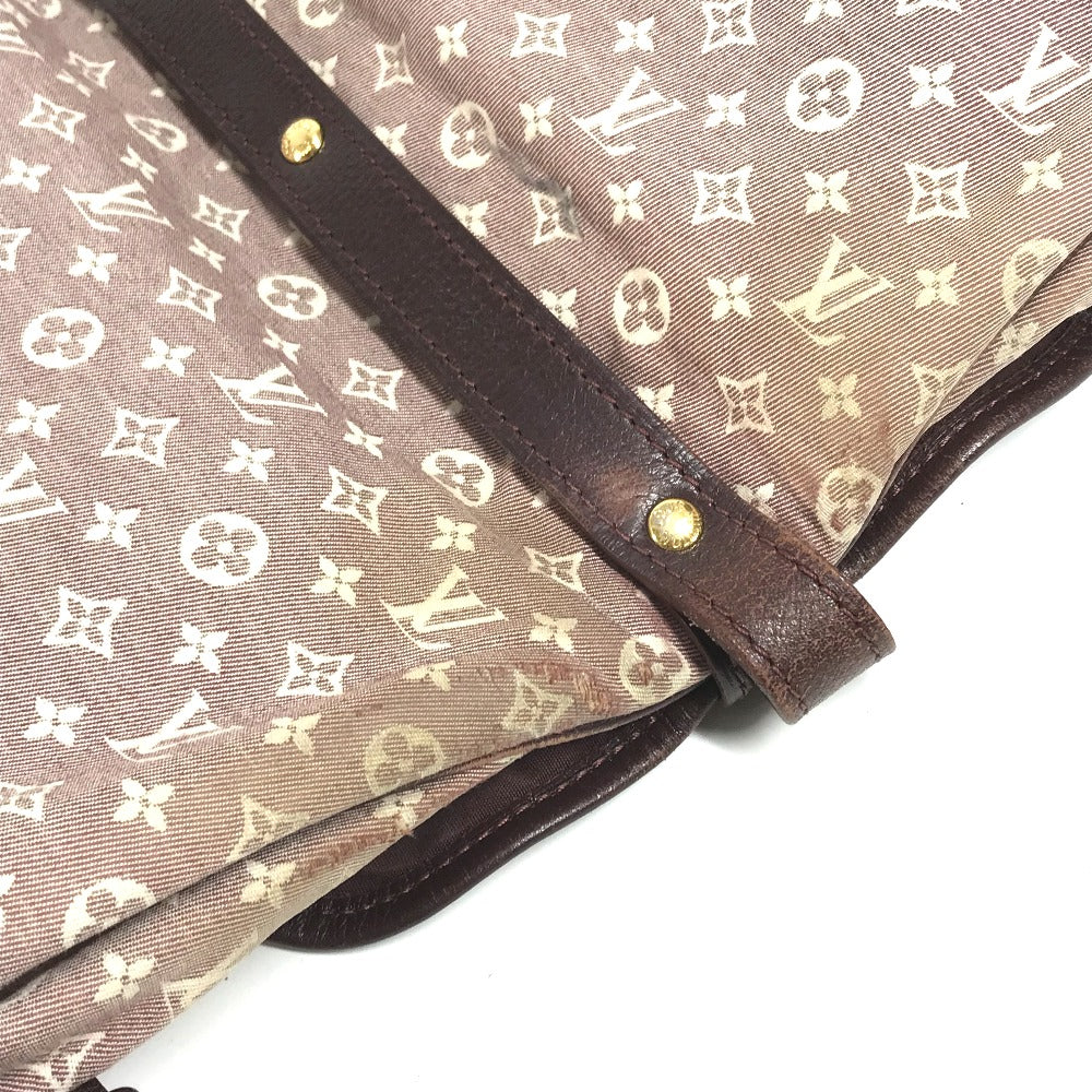 LOUIS VUITTON M40669 モノグラムイディール ソミュールPM ソミュ－ル PM フラップ カバン 斜め掛け ショルダーバッグ モノグラムイディール レディース セピア ワインレッド