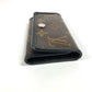 LOUIS VUITTON M60165 Monogram Macassar Multicle 6 6-Key Key Case, Monogram Macassar Canvas, Unisex, Brown