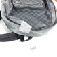 LOUIS VUITTON N41473 Damier Graphite Josh Backpack, Unisex, Damier Graphite Canvas, Black
