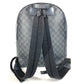 LOUIS VUITTON N41473 Damier Graphite Josh Backpack, Unisex, Damier Graphite Canvas, Black