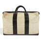 HERMES ヴィンテージ カバン トラベルバッグ 旅行バッグ ボストンバッグ レザー/キャンバス ユニセックス ベージュ