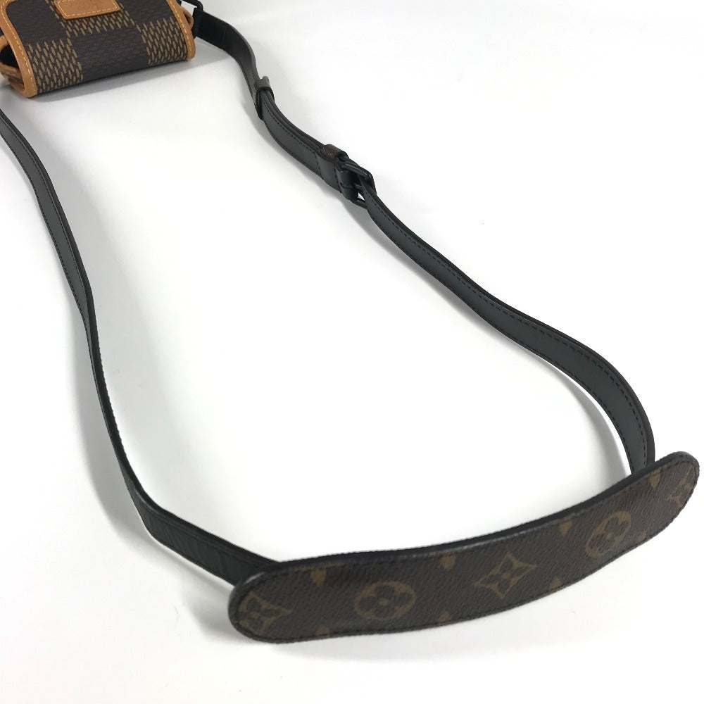 LOUIS VUITTON N40357 ダミエ ジャイアント アマゾン NIGOコラボ 斜め掛け カバン ポシェット ショルダーバッグ ダミエジャイアントキャンバス ユニセックス ブラウン