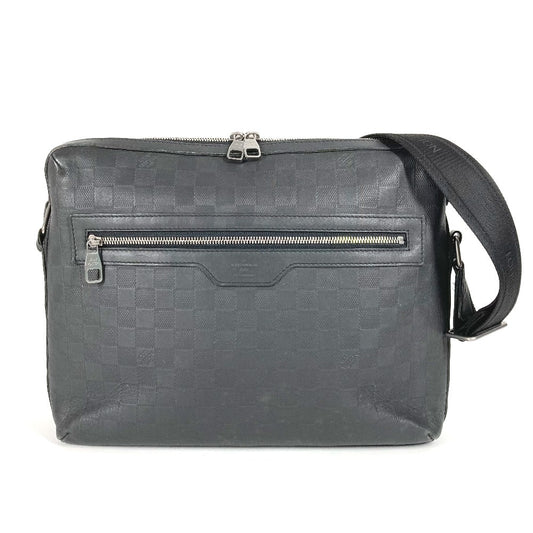 LOUIS VUITTON N41201 ダミエアンフィニ カリプソMM カリプソ MM カバン 斜め掛け メッセンジャーバッグ ショルダーバッグ ダミエアンフィニレザー ユニセックス オニキス ブラック