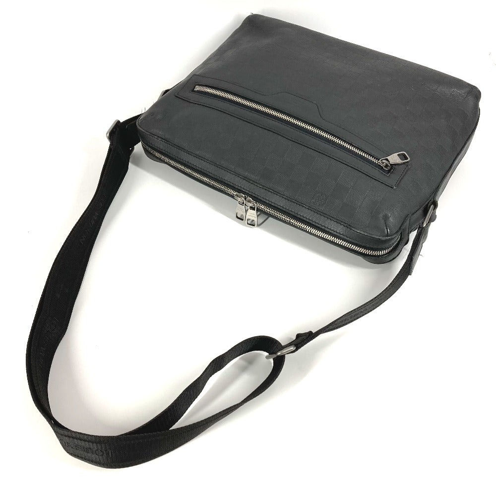 LOUIS VUITTON N41201 ダミエアンフィニ カリプソMM カリプソ MM カバン 斜め掛け メッセンジャーバッグ ショルダーバッグ ダミエアンフィニレザー ユニセックス オニキス ブラック