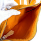 HERMES Cannes PM Tote Bag with Border Pouch, Cotton, Yellow, for Women