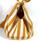 HERMES Cannes PM Tote Bag with Border Pouch, Cotton, Yellow, for Women