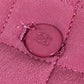 CHANEL P15739 00S CC Coco Mark Quilted Sleeveless Top/Vest, Silk, Pink, Women's