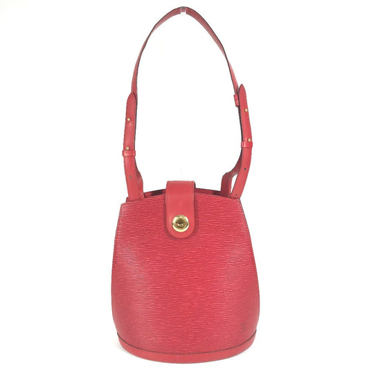 LOUIS VUITTON M52257 エピ クリュニ― カバン 肩掛け ショルダーバッグ エピレザー ユニセックス カスティリアンレッド レッド
