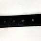 HERMES Double H Logo Buckle Belt for Bottoms, Leather, Unisex, Orange