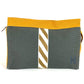 HERMES H logo Jimetu GM Jimetu GM bag, pouch, second bag, makeup pouch, multi-purpose pouch, clutch bag, cotton, unisex, gray