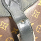 LOUIS VUITTON M40637 モノグラムマカサー パルク バックパック カバン フラップ リュックサック モノグラムキャンバス ユニセックス ブラウン