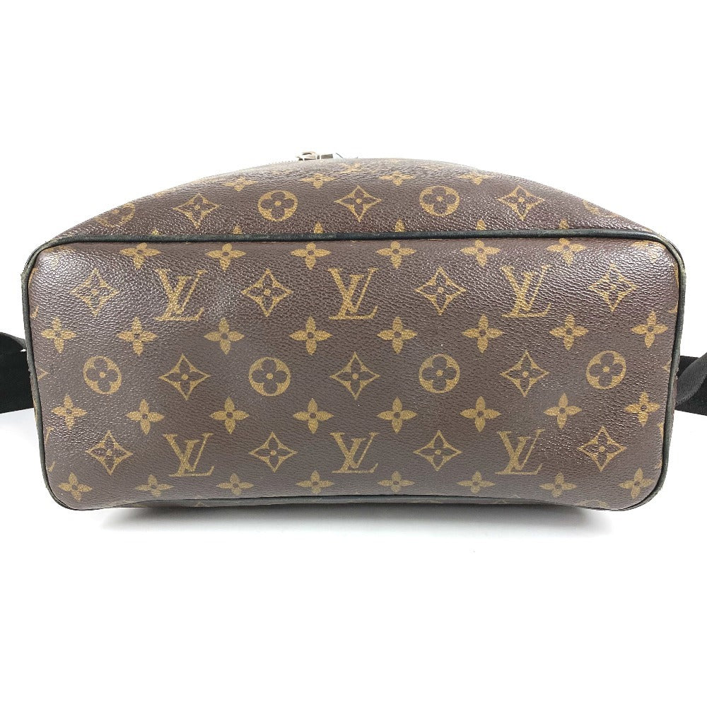 LOUIS VUITTON M40637 モノグラムマカサー パルク バックパック カバン フラップ リュックサック モノグラムキャンバス ユニセックス ブラウン