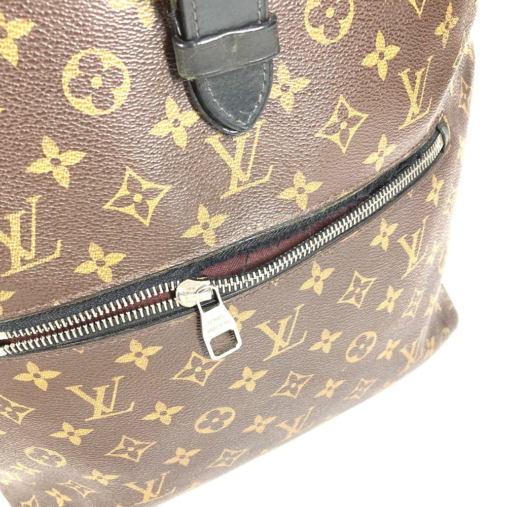 LOUIS VUITTON M40637 モノグラムマカサー パルク バックパック カバン フラップ リュックサック モノグラムキャンバス ユニセックス ブラウン