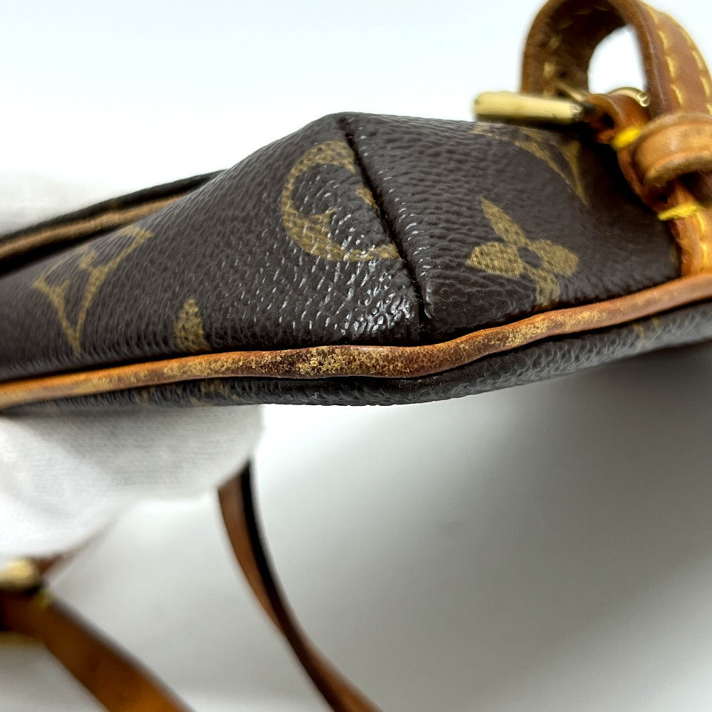 LOUIS VUITTON M51159 モノグラム ポシェット マレル バッグ カバン ウエストポーチ ボディバッグ ウエストバッグ モノグラムキャンバス レディース ブラウン