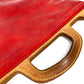 LOUIS VUITTON M91078 モノグラムヴェルニ スタントン カバン 縦型 ハンドバッグ モノグラムヴェルニ レディース レッド