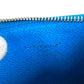 LOUIS VUITTON M12382 Monogram Porte Carte Romy Wallet, Coin Purse, Card Case, Monogram Canvas, Unisex, Blue