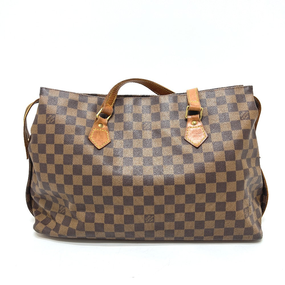 LOUIS VUITTON N99037 ダミエ コロンビーヌ トートバッグ 肩掛け 100周年記念 カバン バッグ ショルダーバッグ ダミエキャンバス レディース エベヌ ブラウン