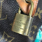 LOUIS VUITTON M48610 モノグラム ローズ 薔薇 スピーディ30 カバン ミニボストンバッグ ハンドバッグ モノグラムキャンバス レディース ブラウン