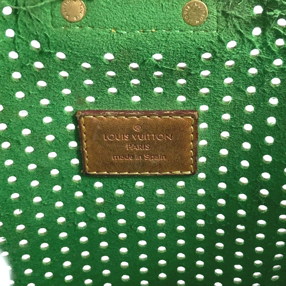 LOUIS VUITTON M95173 モノグラムペルフォ ミュゼット カバン 斜め掛け ショルダーバッグ モノグラムキャンバス ユニセックス グリーン