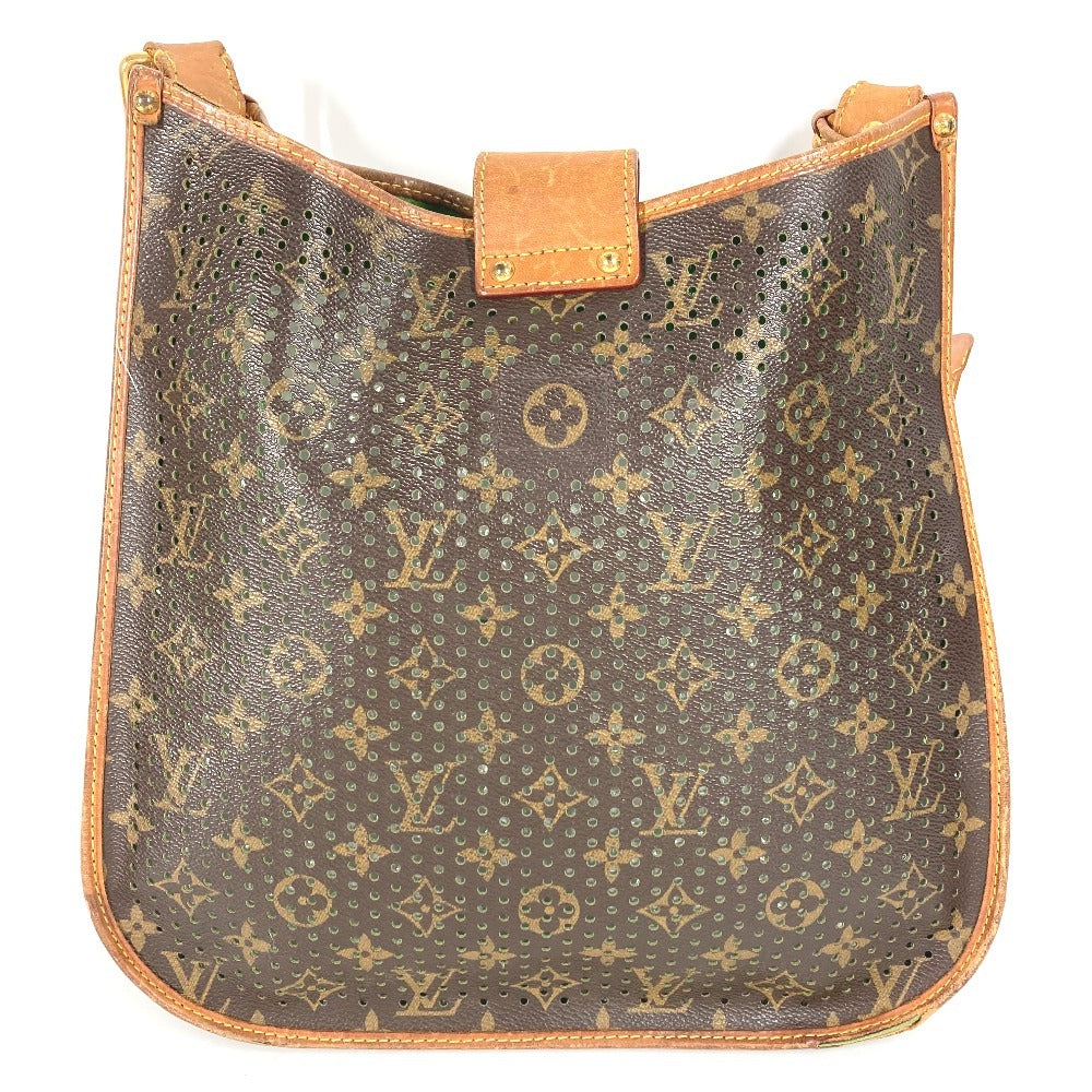LOUIS VUITTON M95173 モノグラムペルフォ ミュゼット カバン 斜め掛け ショルダーバッグ モノグラムキャンバス ユニセックス グリーン