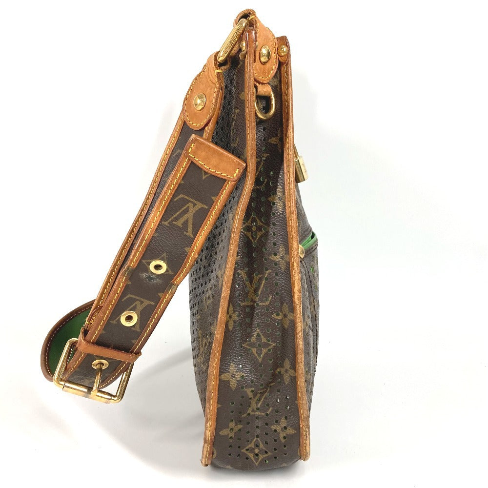 LOUIS VUITTON M95173 モノグラムペルフォ ミュゼット カバン 斜め掛け ショルダーバッグ モノグラムキャンバス ユニセックス グリーン