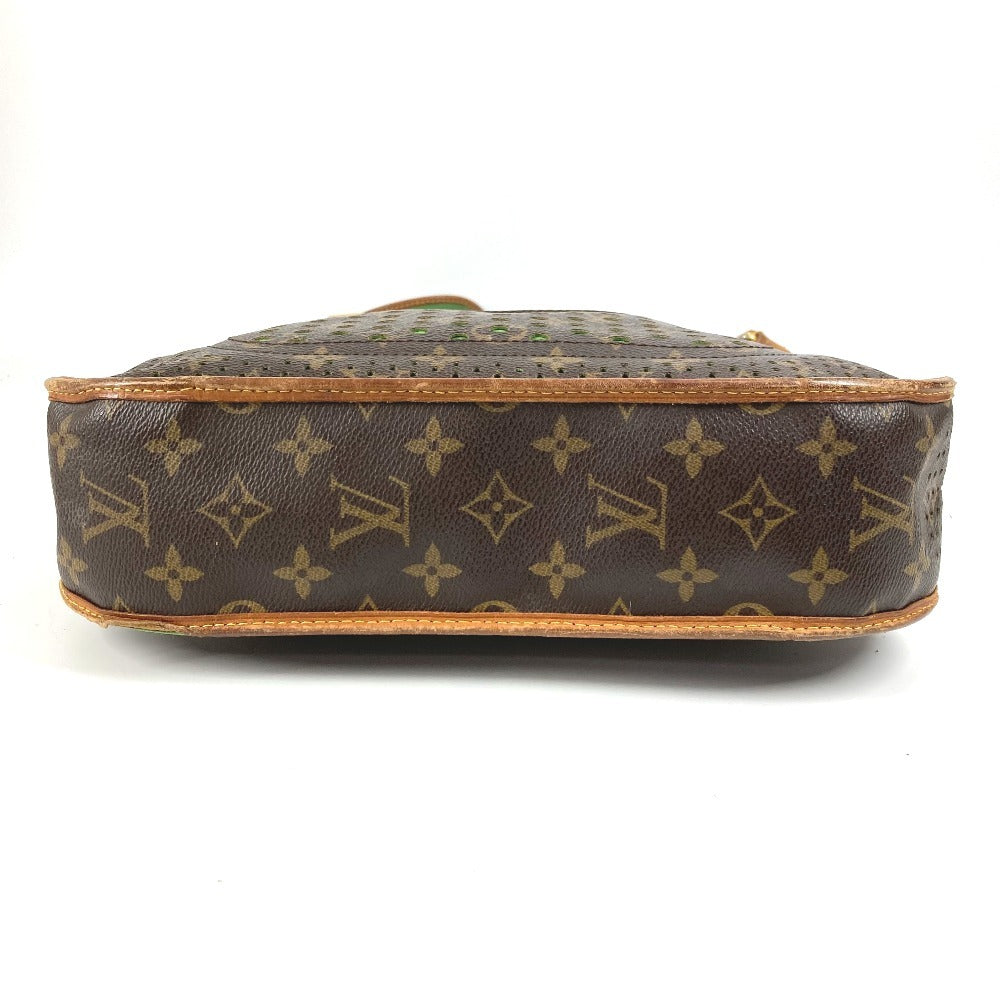 LOUIS VUITTON M95173 モノグラムペルフォ ミュゼット カバン 斜め掛け ショルダーバッグ モノグラムキャンバス ユニセックス グリーン