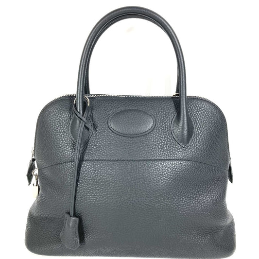 HERMES ボリード31 ボリード 31 ショルダーバッグ カバン トートバッグ ハンドバッグ トリヨンレザー ユニセックス ブラック