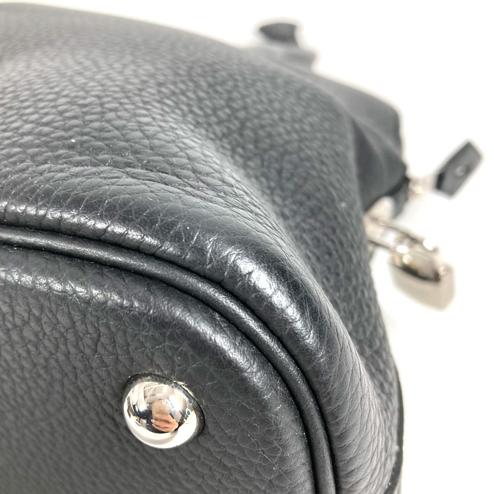 HERMES Bolide 31 Shoulder Bag, Tote Bag, Handbag, Taurillon Leather, Unisex, Black