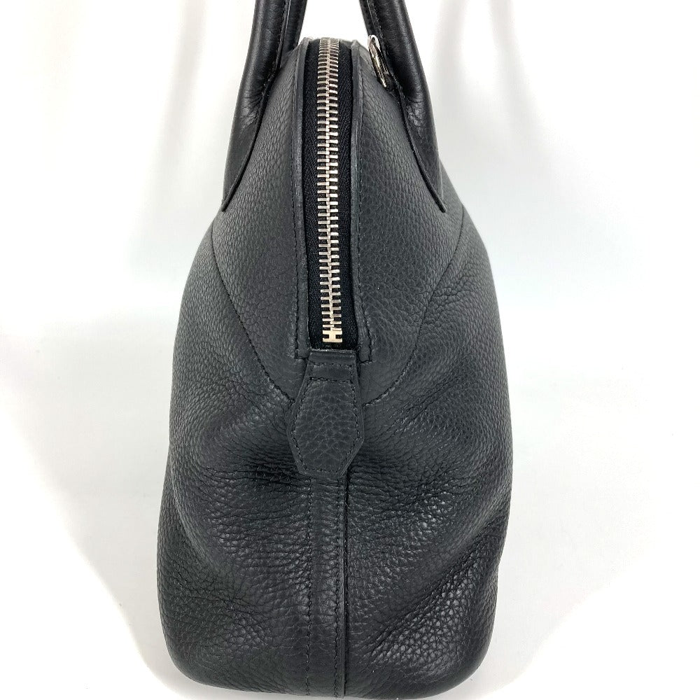 HERMES Bolide 31 Shoulder Bag, Tote Bag, Handbag, Taurillon Leather, Unisex, Black