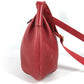 HERMES Vintage Rodeo de Rodeo de Bag, Crossbody Pochette Shoulder Bag, Leather, Unisex, Red