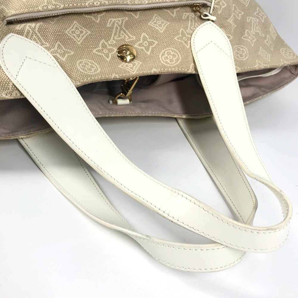 LOUIS VUITTON M95986 モノグラムビーチライン カバイパネマGM ポーチ付き カバン ショルダーバッグ 肩掛け トートバッグ レザー/キャンバス レディース ベージュ