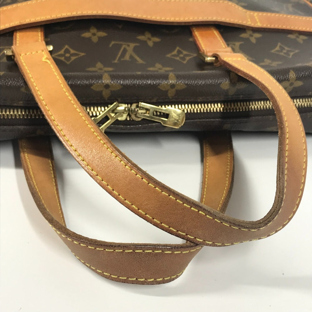 LOUIS VUITTON M53343 モノグラム ポルトドキュマン・ぺガス ハンドバッグ カバン ビジネスバッグ 書類バッグ トートバッグ モノグラムキャンバス ユニセックス ブラウン