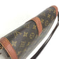 LOUIS VUITTON M51412 Monogram Ron Point Pochette Flap Vintage Shoulder Bag in Monogram Canvas, Unisex, Brown