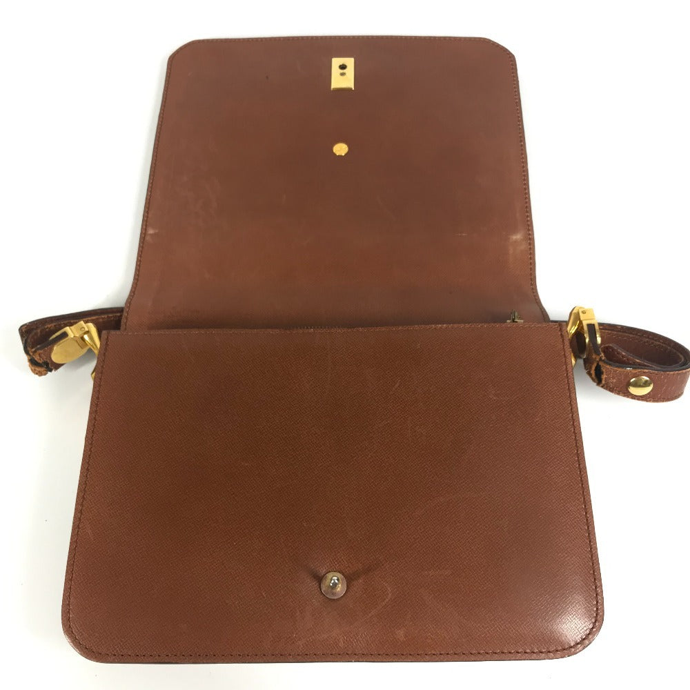 LOUIS VUITTON M51412 Monogram Ron Point Pochette Flap Vintage Shoulder Bag in Monogram Canvas, Unisex, Brown