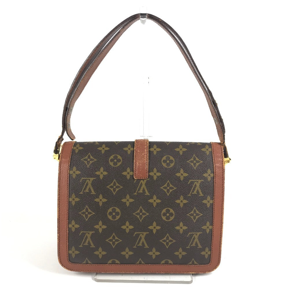 LOUIS VUITTON M51412 Monogram Ron Point Pochette Flap Vintage Shoulder Bag in Monogram Canvas, Unisex, Brown