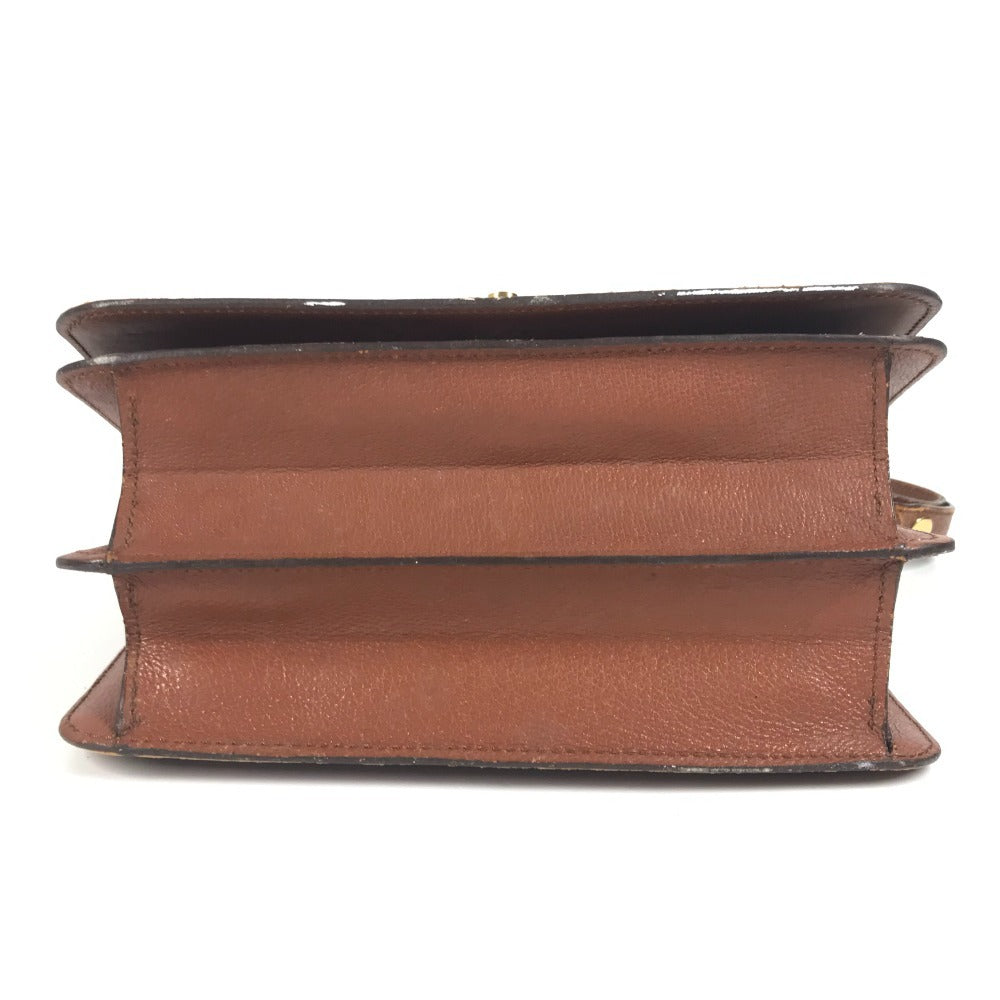 LOUIS VUITTON M51412 Monogram Ron Point Pochette Flap Vintage Shoulder Bag in Monogram Canvas, Unisex, Brown