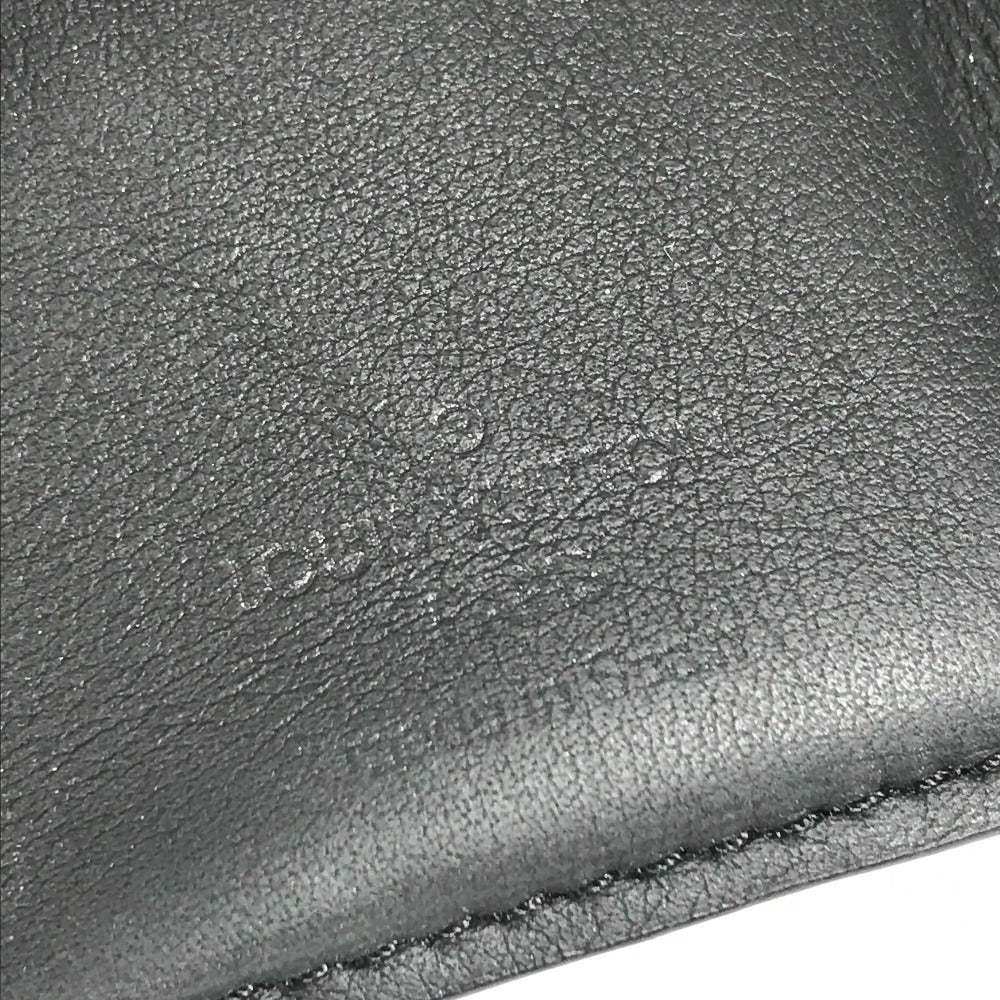 LOUIS VUITTON M45417 Monogram Eclipse Discovery Compact Wallet, Tri-fold Wallet, Monogram Eclipse Canvas, Unisex, Black