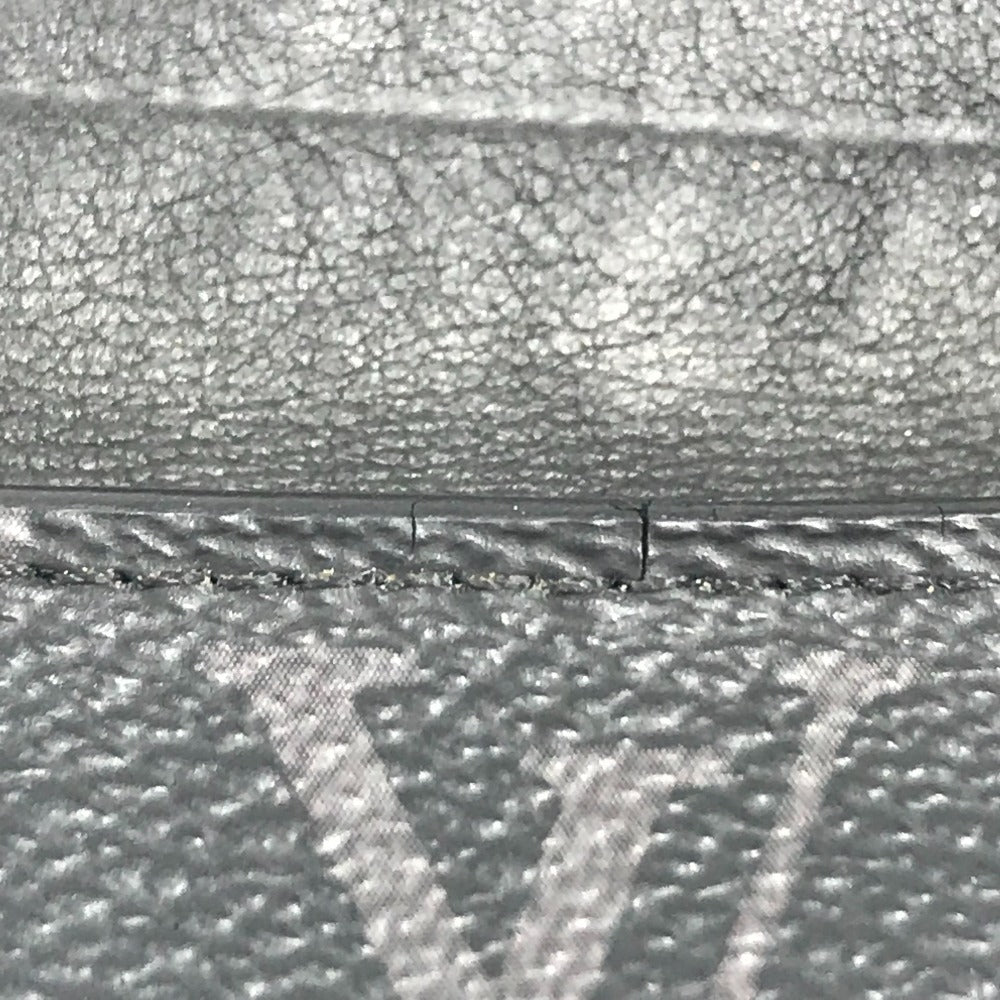 LOUIS VUITTON M45417 Monogram Eclipse Discovery Compact Wallet, Tri-fold Wallet, Monogram Eclipse Canvas, Unisex, Black