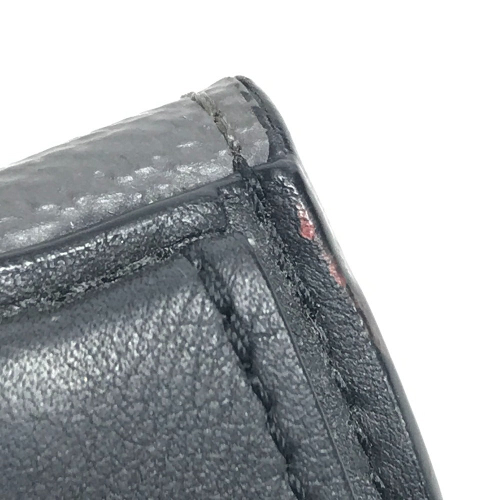 LOUIS VUITTON M45417 Monogram Eclipse Discovery Compact Wallet, Tri-fold Wallet, Monogram Eclipse Canvas, Unisex, Black