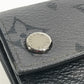 LOUIS VUITTON M45417 Monogram Eclipse Discovery Compact Wallet, Tri-fold Wallet, Monogram Eclipse Canvas, Unisex, Black