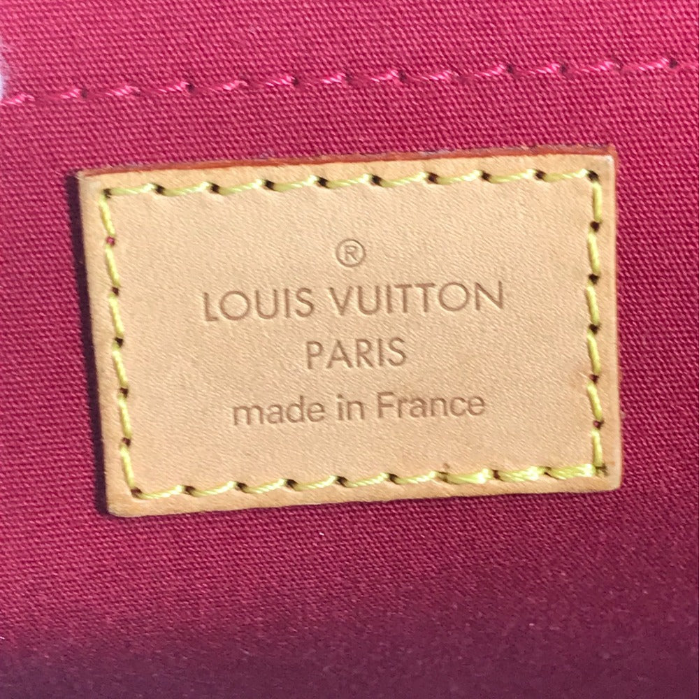 LOUIS VUITTON M93507 Monogram Vernis Rosewood Avenue Tote Shoulder Bag in Monogram Vernis Canvas, Women's Pomme d'Amour, Red