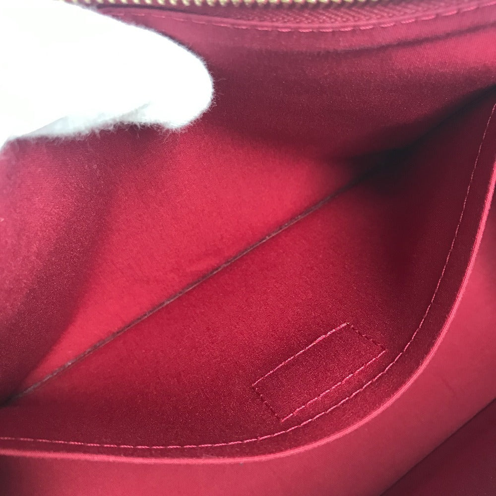 LOUIS VUITTON M93507 Monogram Vernis Rosewood Avenue Tote Shoulder Bag in Monogram Vernis Canvas, Women's Pomme d'Amour, Red