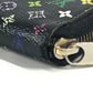 LOUIS VUITTON M60050 Monogram Multicolore Zippy Wallet, Bifold Long Wallet, Monogram Multicolore Canvas, Unisex, Noir, Black