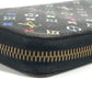 LOUIS VUITTON M60050 Monogram Multicolore Zippy Wallet, Bifold Long Wallet, Monogram Multicolore Canvas, Unisex, Noir, Black